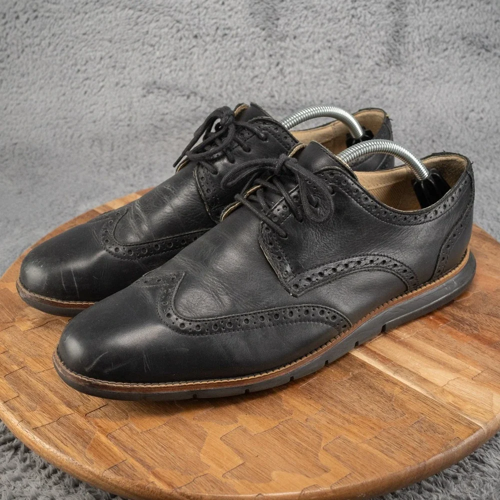 Cole Haan Grand‎ OS Mens(Sz 10.5 M) Black Leather C13412